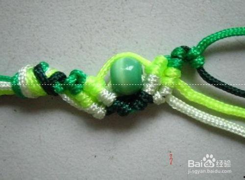 中国结的视频串珠,中国结串珠艺术之美
